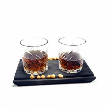 Cocktail Servierbrett inkl. Gläser